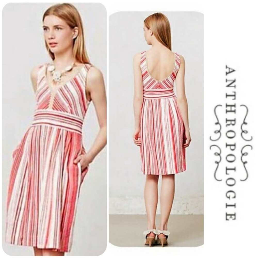 🆕Anthropologie🌷Postmark Striped Dress